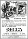 Doc : Decca - Publicité